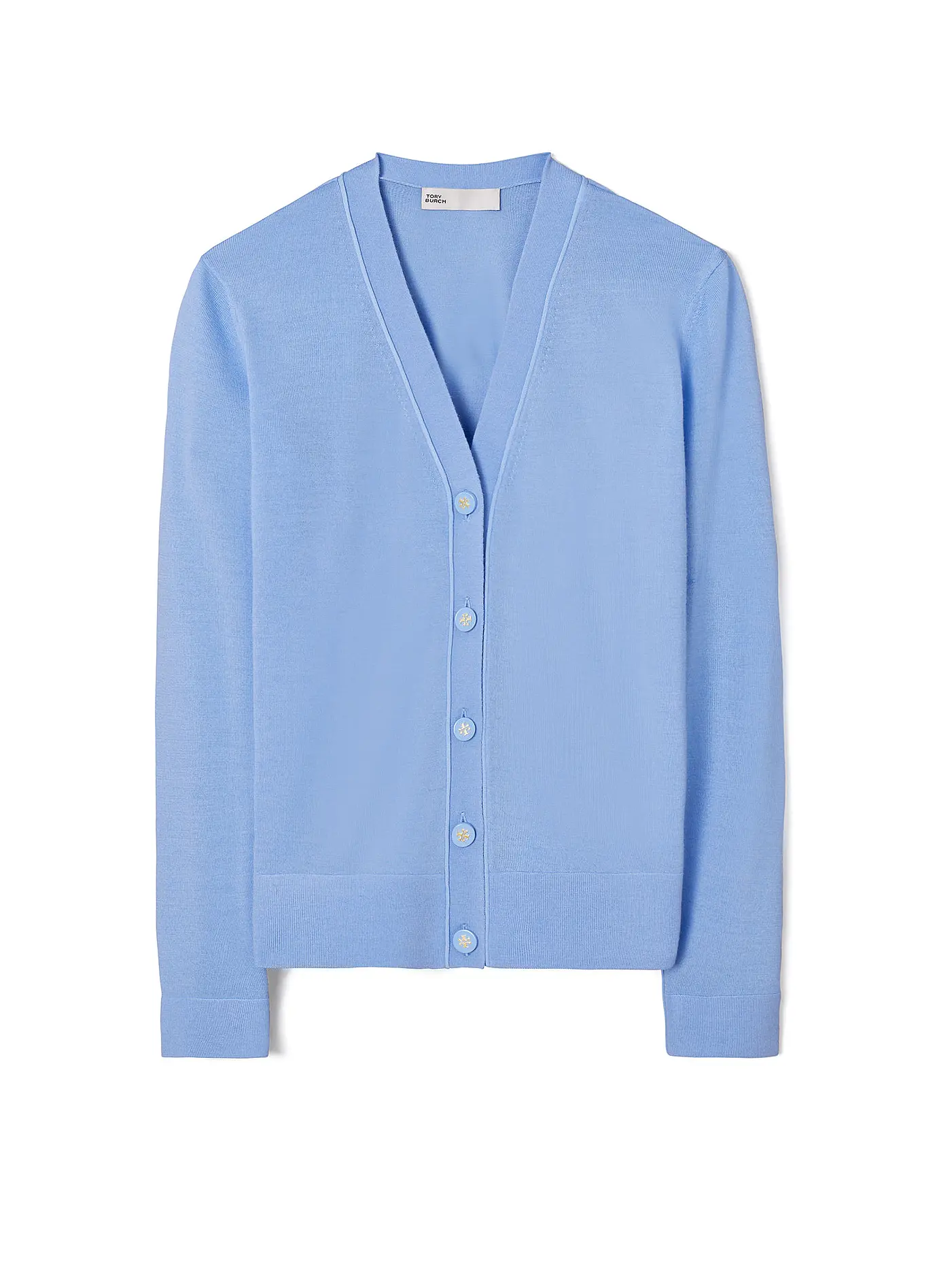 TORY BURCH | Cardigan SIMONE | hellblau